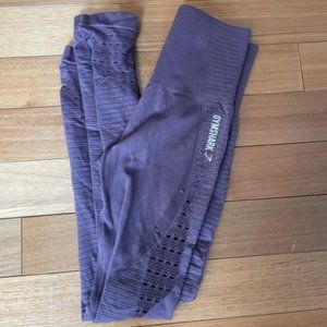 Gymshark Energy + Seamless leggings Purple Small